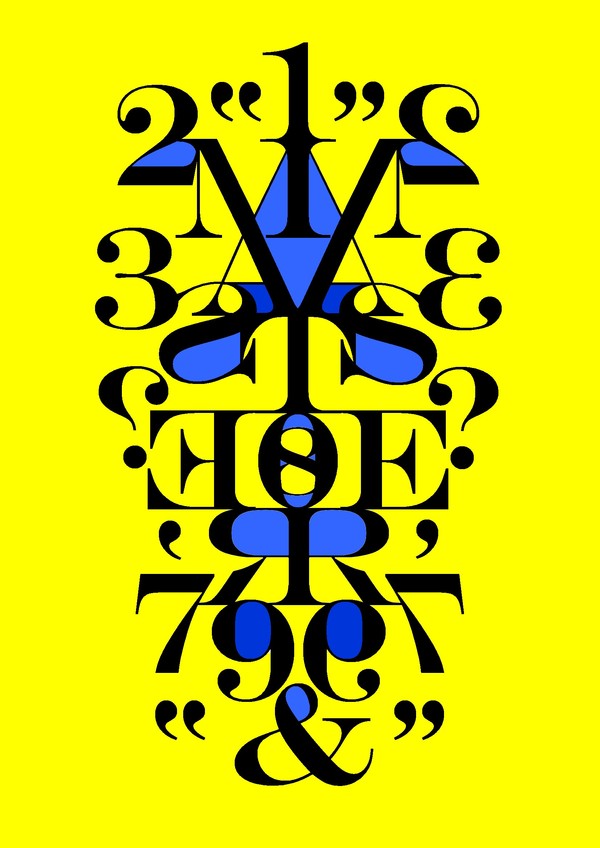 德国Biomorphisme英文字母设计