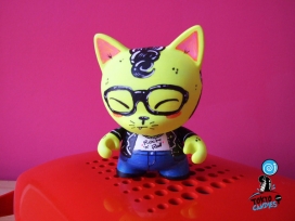 The Rockabilly Cat - custom toy猫的Rockabilly - 定制玩具