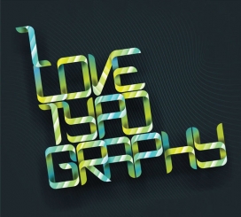 I Love Typography字体