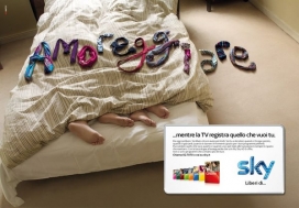 意大利SKY TV Rebranding Campaign  Liberi di...in Italy天空电视台品牌重建运动