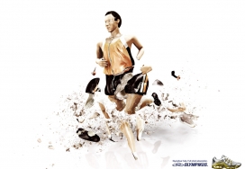 巴西Olympikus休闲运动服饰品牌平面广告--全部减震