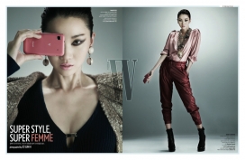 韩国惠金S源女士手机广告摄影平面欣赏
