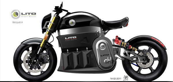 ORA ELECTRIC MOTORCYCLE from LITO GR