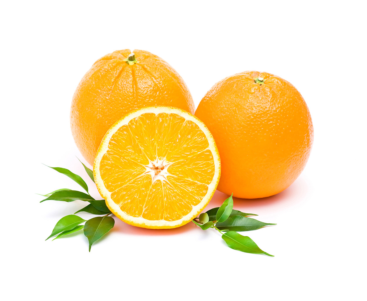 新鲜水果脐橙橘子写真素材-果汁-果肉