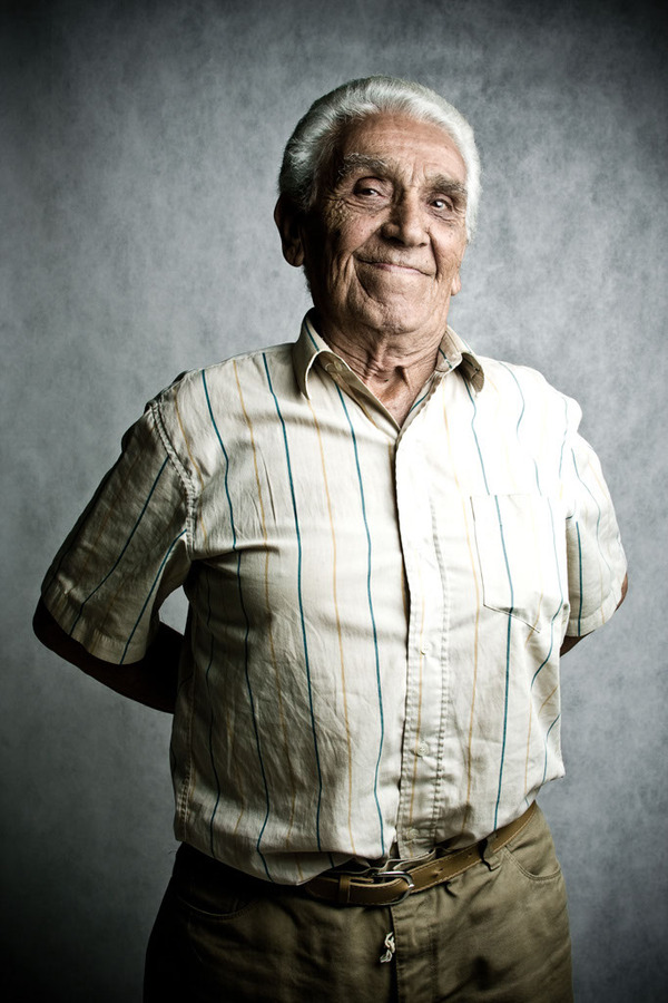 :时间的记忆-皱纹老人肖像!巴西Rodrigo Bress
