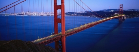 2011美国超高清晰宽屏高架桥-灯塔风景壁纸