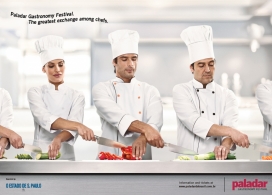 美国Paladar厨师美食节平面广告