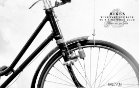Halcyon Bikes汽车配件广告
