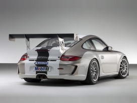 2012高清晰保时捷911 GT3赛车素材图