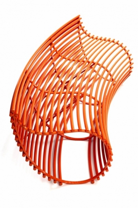 metalsmith亚历摩尔设计-雕塑作品功能座位椅子