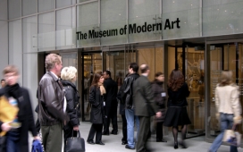 纽约现代艺术博物馆现代标识品牌设计