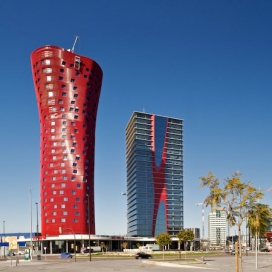 日本建筑师Toyo Ito-巴塞罗那两个相邻酒店及办公室红塔