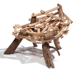 荷兰设计师Floris Wubben-燕窝构筑椅子