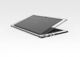 富士通2011设计奖-太阳能供电笔记本电脑