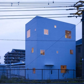 日本Avehideshi建筑师-大阪三层高房屋建设