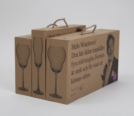瑞典设计-红葡萄酒/香槟包装设计