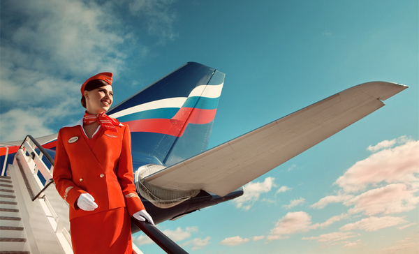 俄罗斯国际航空公司2012年空姐人像