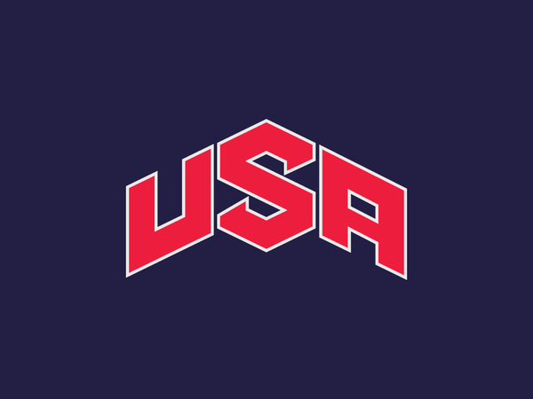 〓 美国国家篮球队队服和字体-美国Darrin Cre