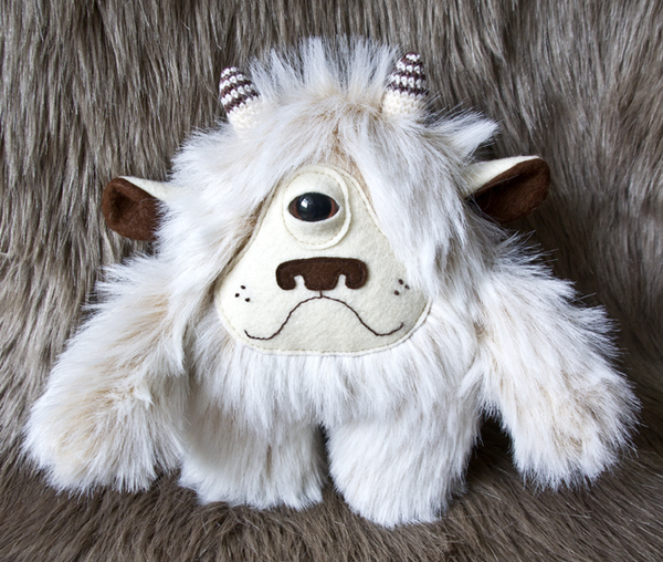 毛茸茸的独眼巨人玩具-波兰entala设计师作品