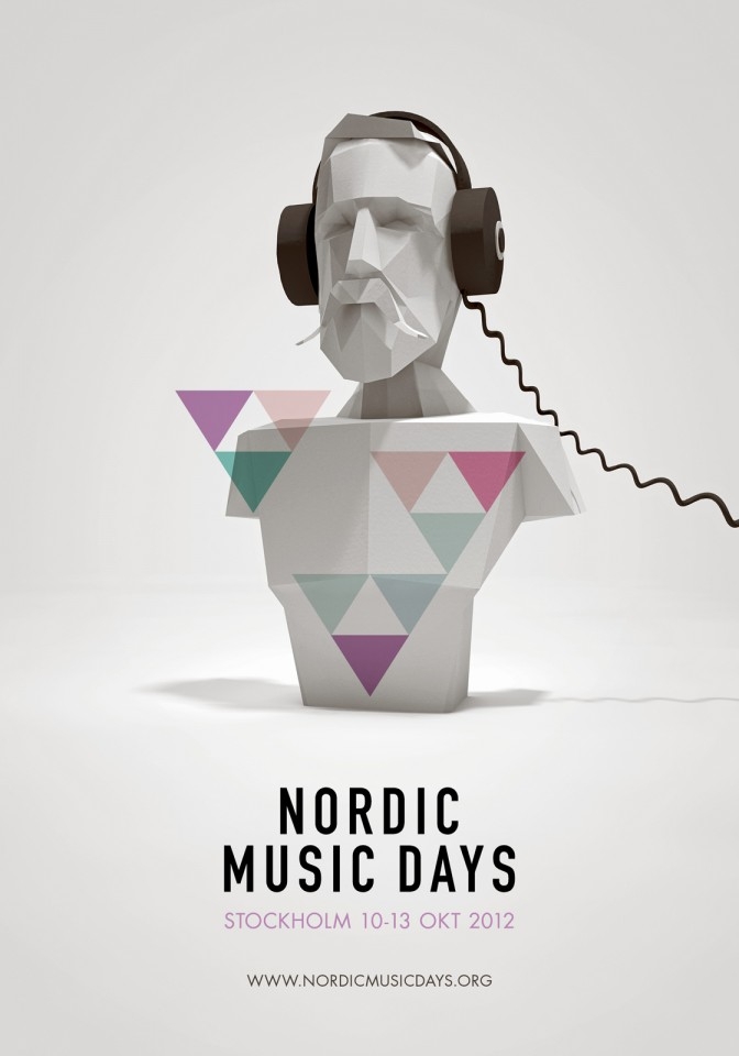 〓 Nordic Music Days北欧音乐节平面广告:当前