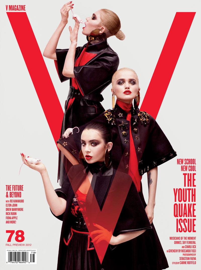 V Magazine时尚杂志封面设计