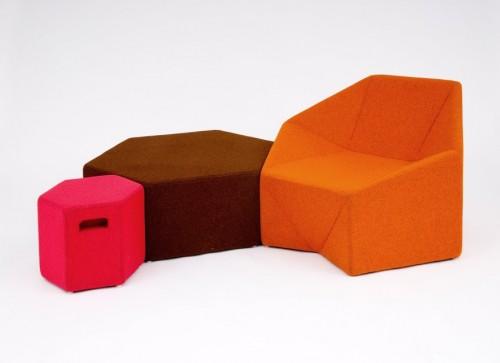 六角座椅-美国纽约Incorporated家具设计师作品