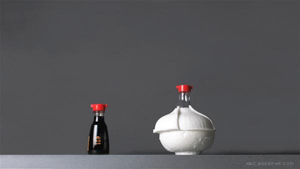 完整的手工石膏陶瓷容器瓶罐子-台湾Lee Angi