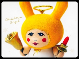 圣诞天使-委内瑞拉玩具形象设计师Silke Vermehren作品