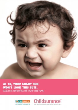 愤怒的婴儿-IDBI联邦Childsurance