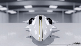 “昆虫”飞行汽车战将的未来！三维建模和渲染展示