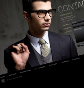 Republic-巴基斯坦拉合尔Faisal zaman设计师时尚男装网页作品