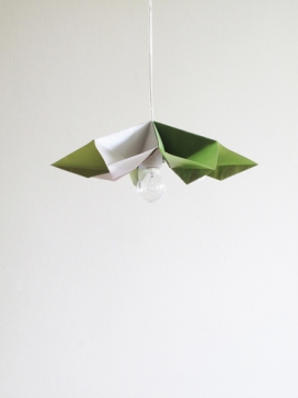 枫叶叠纸-悬挂灯设计-来自法国巴黎Tetsuo Takahashi设计师的作品