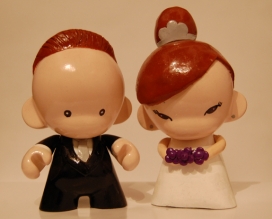 pexo Munnys玩具娃娃的婚礼-委内瑞拉加拉加斯PopCornHead设计师作品