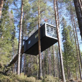 森林“悬棺”-瑞典建筑师Cyrén & Cyrén作品