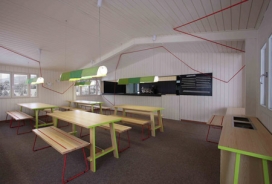 西班牙Spanish建筑工作室作品-小木屋咖啡厅