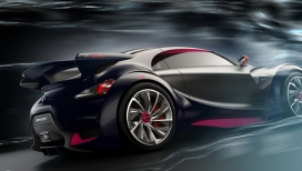 雪铁龙Citroën Survolt顶级跑车设计欣赏-巴黎设计师Laurent Nivalle作品