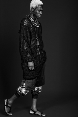 非洲男性黑人的疯狂时尚时装-阿根廷布宜诺斯艾利斯Sebastian Bar摄影作品