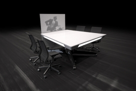 Collab Desk办公折叠桌子