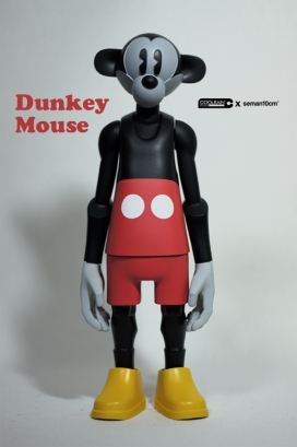 Dunkeys MovieManiac机器人-韩国首尔seman 10cm设计师作品