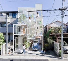 一个透明的房子-日本东京Sou Fujimoto建筑师作品