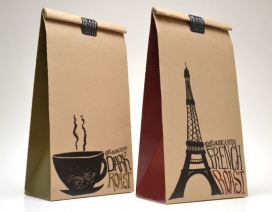 瑞典咖啡品牌纸张包装设计