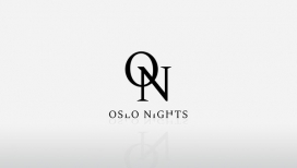 奥斯陆之夜-时尚博客品牌标识设计-挪威Fredrik Melby设计师作品