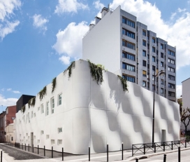 巴黎的苗圃-荡漾混凝土墙托儿所-法国建筑师eCDM作品