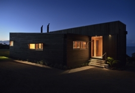 新西兰木制百叶窗别墅建筑欣赏