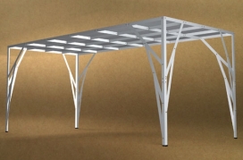 荷兰创意Toer工作室-不锈钢餐桌