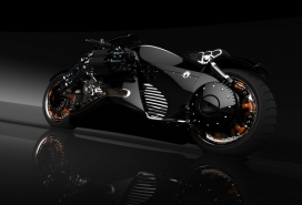 魔兽-MM2 Tryton电动摩托车概念设计-美国Row机构作品