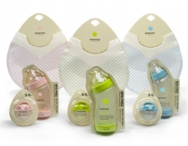 “摇头”的BornFree品牌婴儿奶瓶包装设计-Lily Hu设计师作品