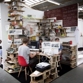 书架帐篷空间-伦敦南部设计师JAILmake设计师作品