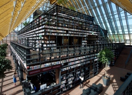 荷兰Book Mountain玻璃金字塔公共图书馆设计-MVRDV建筑机构作品