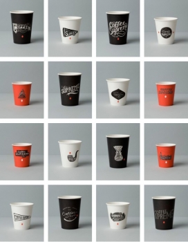 英国设计-咖啡纸杯设计